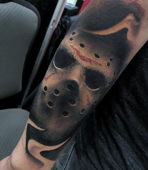 77 Horror Movie Tattoos for Men