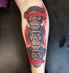87 Omerta ideas | monkey tattoos, tattoos, sleeve tattoos