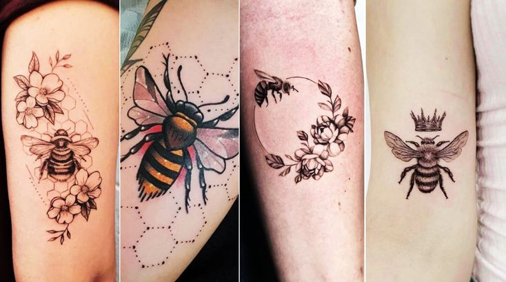 Top 50 Best Bee Tattoos Ideas (2024)