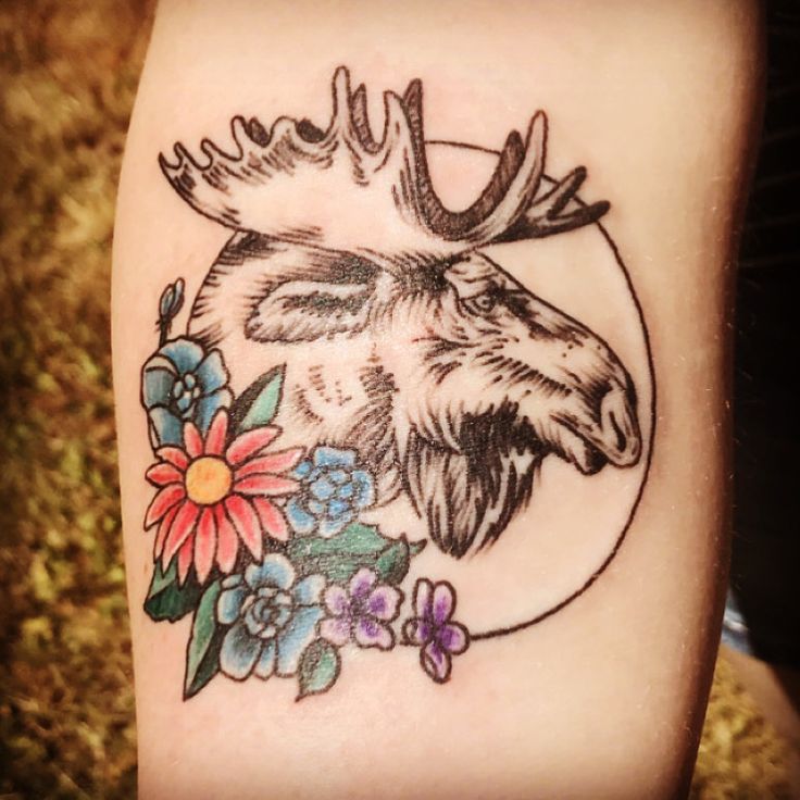 Moose Tattoo