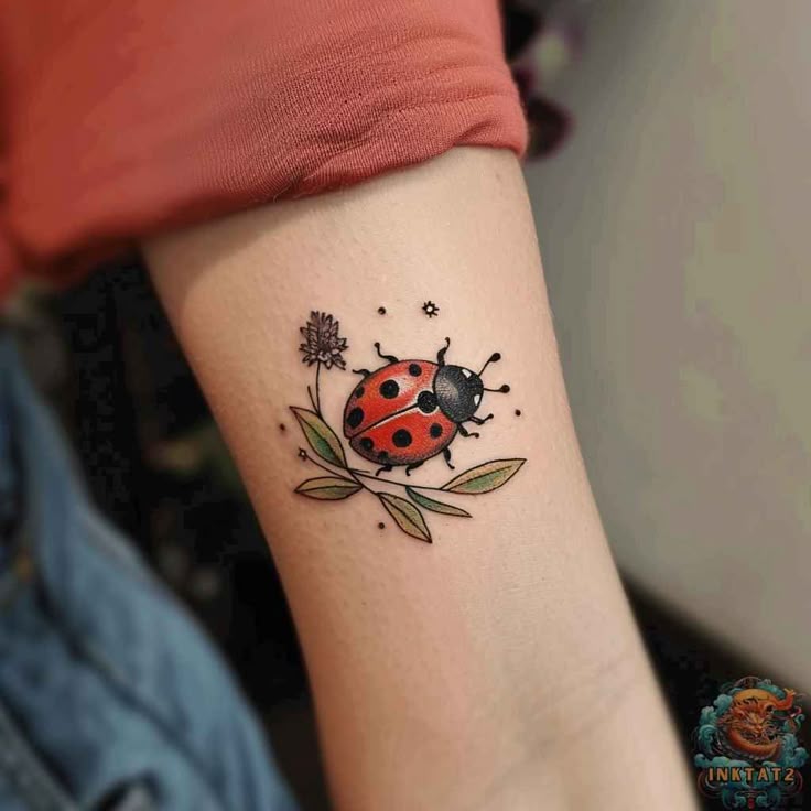 Ladybug Tattoos: 143 Designs