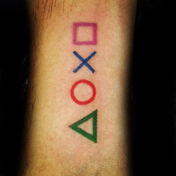 50 Playstation Tattoo Designs for Men
