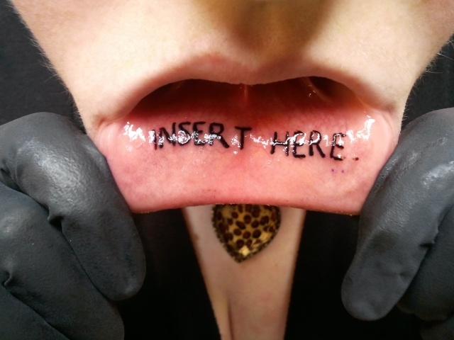 Pin by R McMahon on Tats | Inner lip tattoo, Inside lip tattoos, Lip tattoos