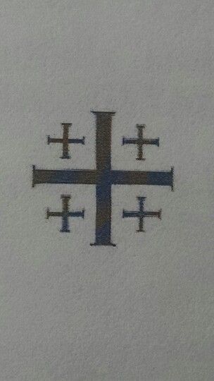 Jerusalem Cross Tattoo