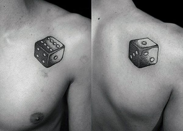 75 Vegas Style Dice Tattoos for Men