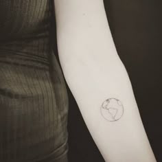 9 Tattoos ideas | tattoos, earth tattoo, globe tattoos