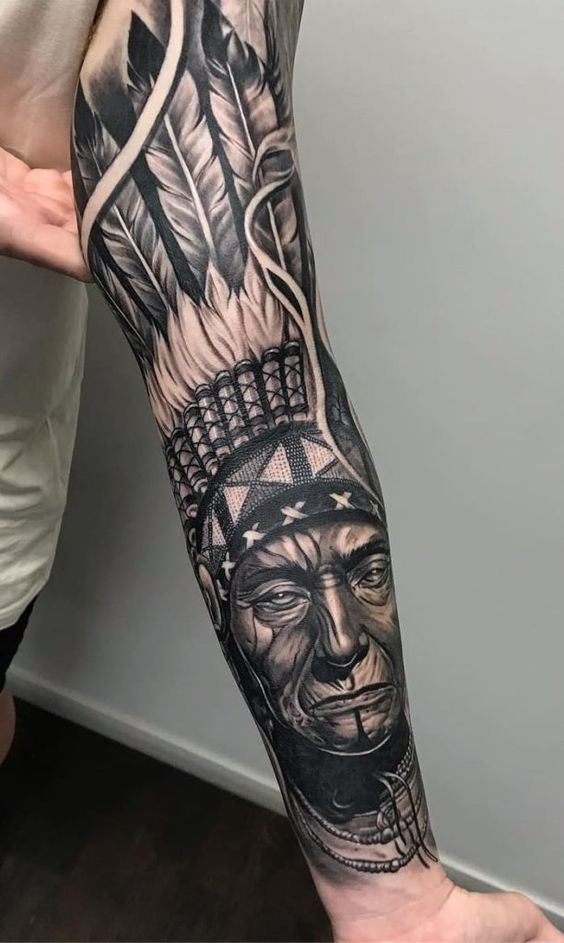 45+ Best Native American Tattoo Designs