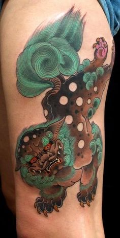 Discover 58 Foo Dog and Fu Dog Tattoo Ideas | asian tattoos, japanese  sleeve tattoos, female foo dog drawing and more