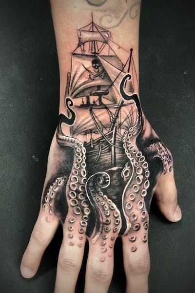 Best Hand Tattoo Ideas for Men – Inked Guys