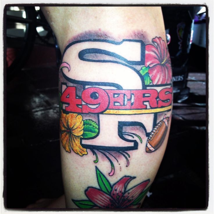 49ers Tattoo Designs | SF 49ers Tattoos