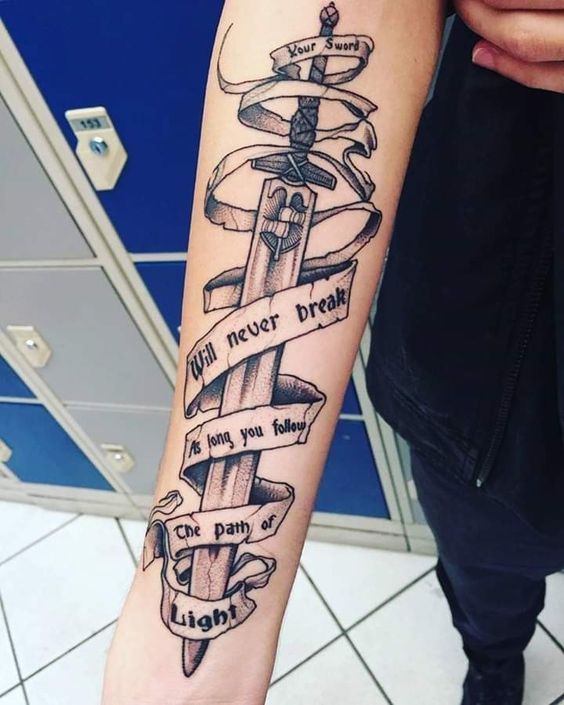 50+ Best Sword Tattoo Ideas
