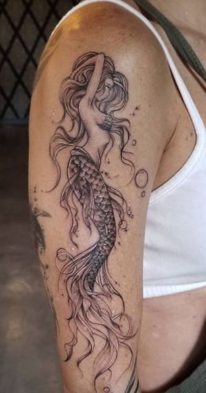 75 Trendy Mermaid Tattoos You Must See - Tattoo Me Now