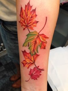 Discover 40 Autumn Leaves Tattoo and autumn tattoo ideas | fall leaves  tattoo, tattoos, tattoo designs and more