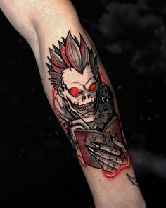 Rjuk tattoo-deathnote