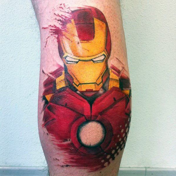 70 Iron Man Tattoo Designs for Men