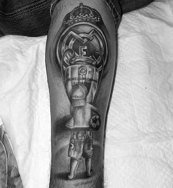 60 Epic Real Madrid Tattoo Designs for Men