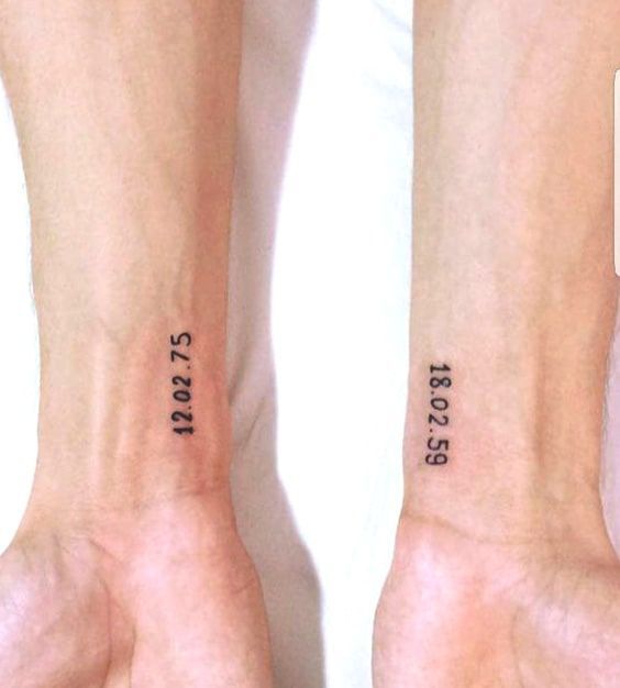250+ Birth Date Tattoos Ideas (2024) Roman Numeral Designs With Beautiful  Fonts