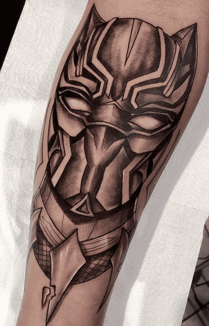 Black Panther Tattoo Design Ideas Images
