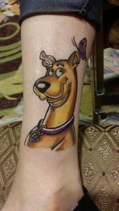Scooby doo: Discover 40 Now that's a Scooby Doo tattoo! ideas on this  Pinterest board | scooby doo tattoo, scooby and more
