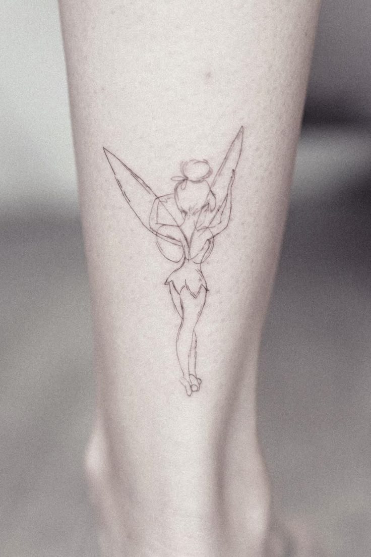 28 Hottest Tinker Bell Tattoo Ideas and Designs