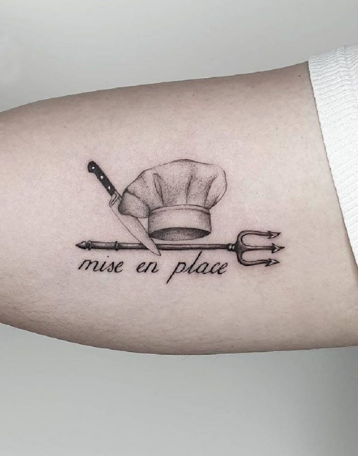 30 Pretty Chef Tattoos You Can Copy
