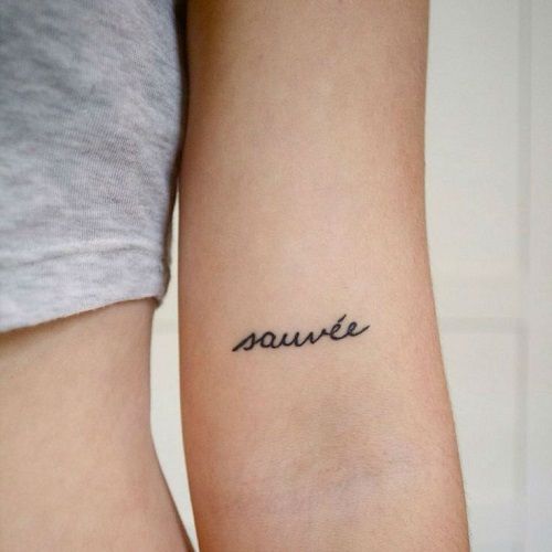 35+ Spectacular One Word Tattoo Designs You Will Love To Get Inked