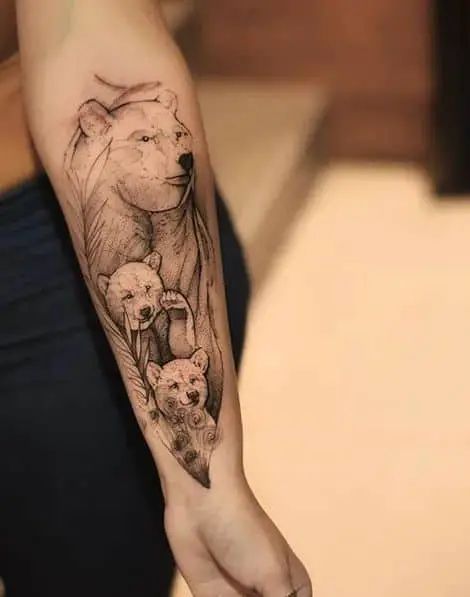 mama bear tattoo