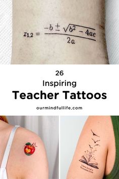 Preschool Teacher Tattoo Ideas