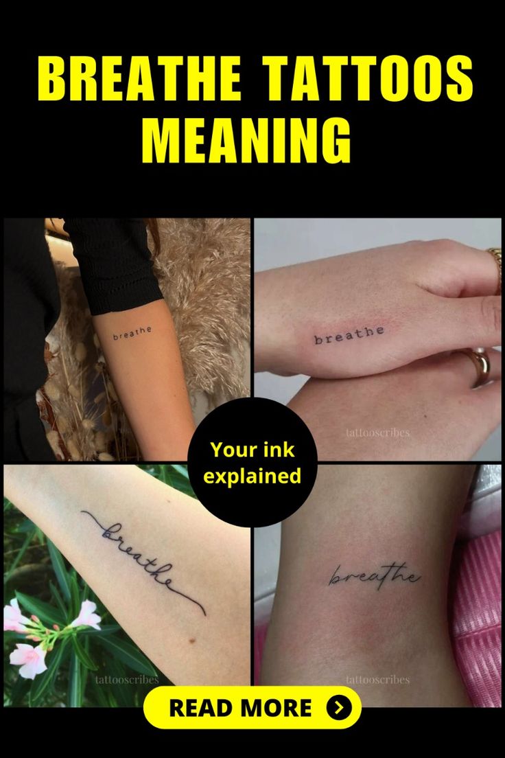 Transformative Meanings of Breathe Tattoos (4 Powerful Lessons)