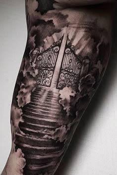 7 Heaven tattoos ideas | heaven tattoos, tattoos, arm tattoos for guys