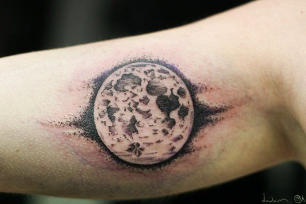 Sun and Moon Tattoos for Men