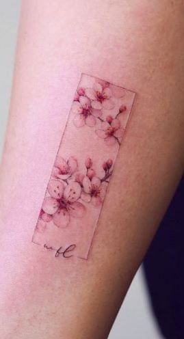75 Trendy Cherry Blossom Tattoos, Ideas And Meanings - Tattoo Me Now