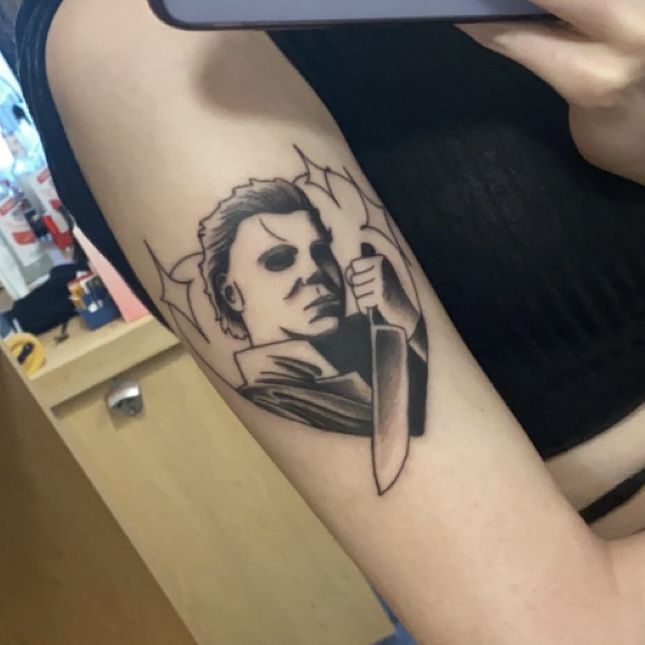 Michael Myers Halloween Tattoo