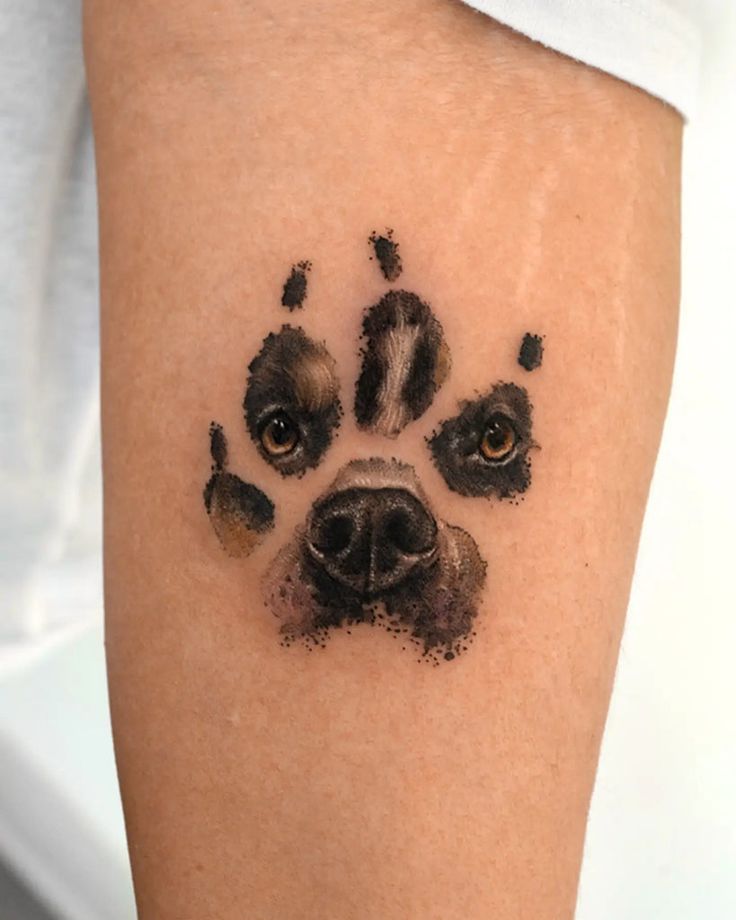 30 Best Paw Print Tattoo Ideas You Should Check