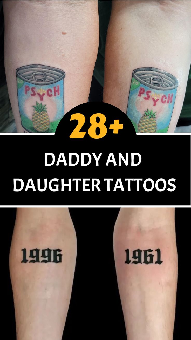 Best 28+ daddy and daughter tattoos