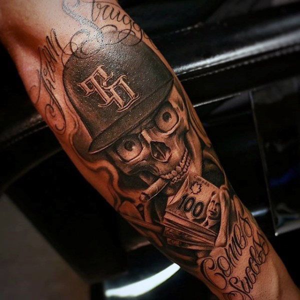 53 Awesome Money Tattoos for Men