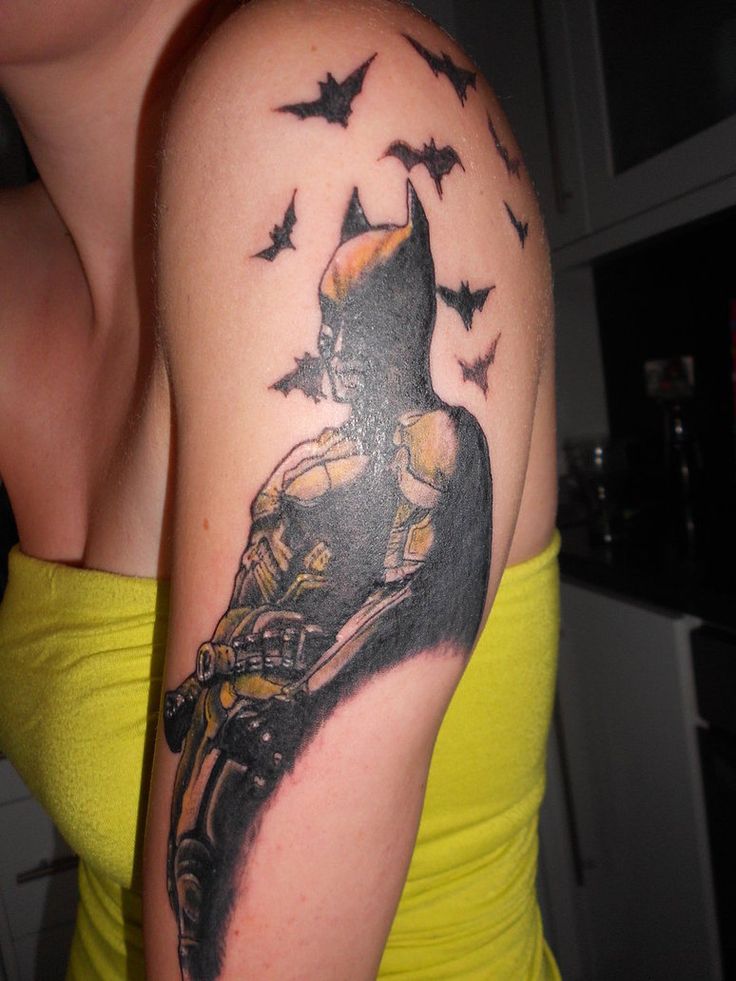 Batman Tattoos Designs, Ideas and Meaning - Tattoos For You