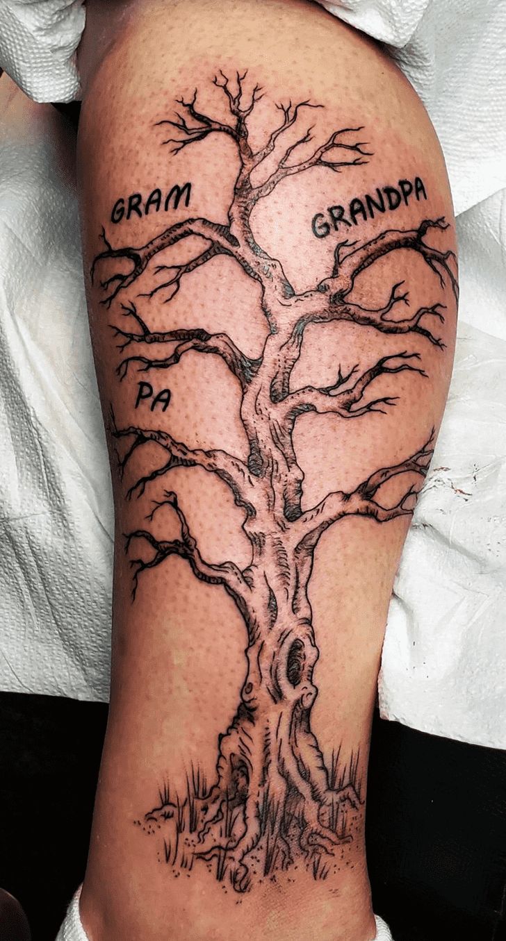 Family Tree Tattoo Design Ideas Images