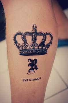 king crown tattoo - Google Search