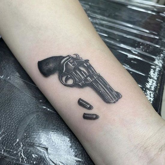 15+ Most Creative Gun Tattoo Designs With Pictures!
