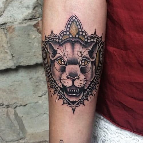 91 Best Lioness Tattoos