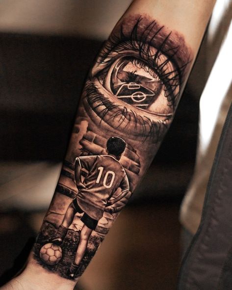 Soccer Tattoos for Men