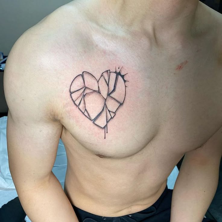 Broken Heart Tattoo Ideas to Tell Your Sad Love Story — InkMatch