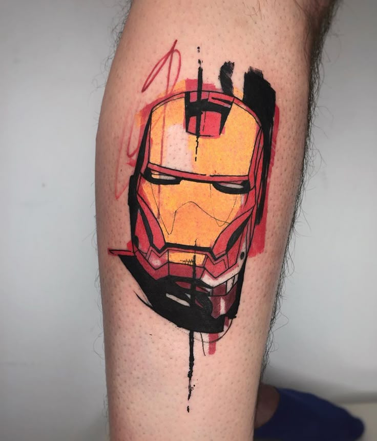 I❤️YOU 3000! LITTLE #ironman #flashtattoo by me. Done at FLASH TATTOO DAY  last saturday night at @sundancetattoostudio with…