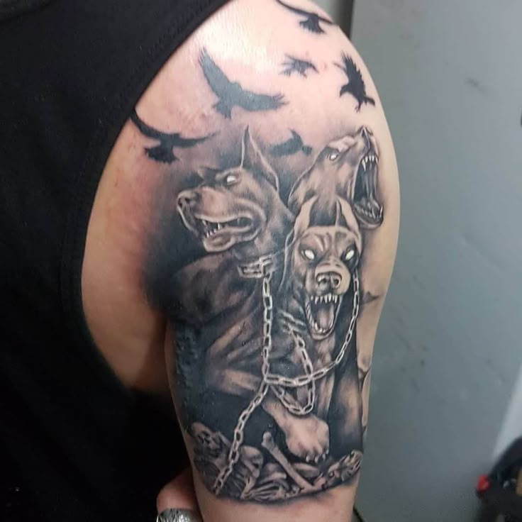30 Cerberus Tattoo Ideas For Men and Women