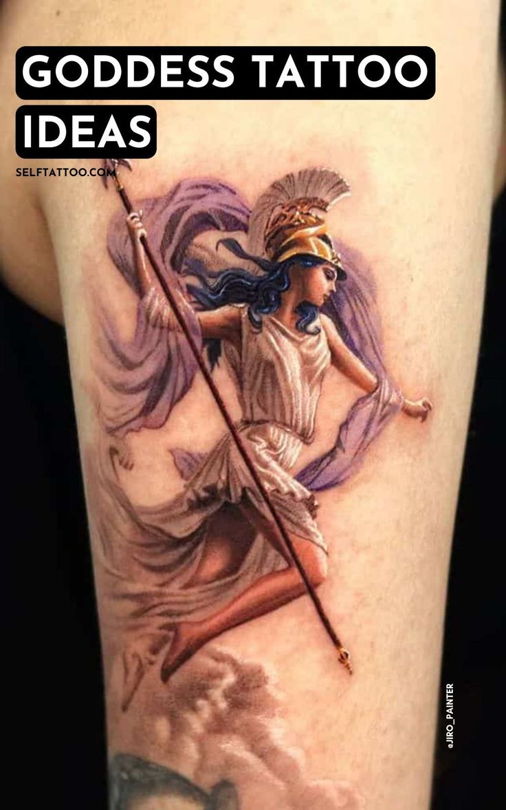 Goddess Tattoo Ideas | Athena Tattoo