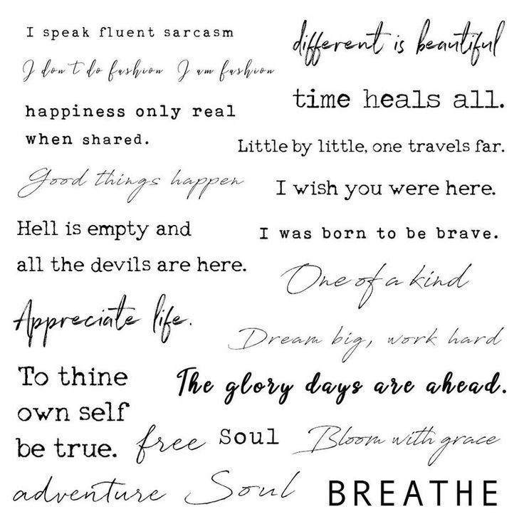 Realistic Inspirational Quotes Temporary Tattoos Fake Custom Tattoos Tattoo  Designs Paper Tattoos Black Tattoo Women Tattoos Set - Etsy | Tato  minimalis, Ide tato, Tato tangan