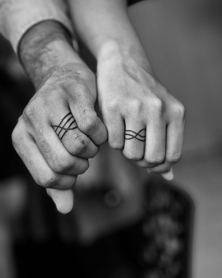 Finger Ring Tattoo