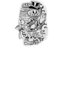 12 Duck tales tattoo ideas | duck tales, cartoon character tattoos, money  tattoo