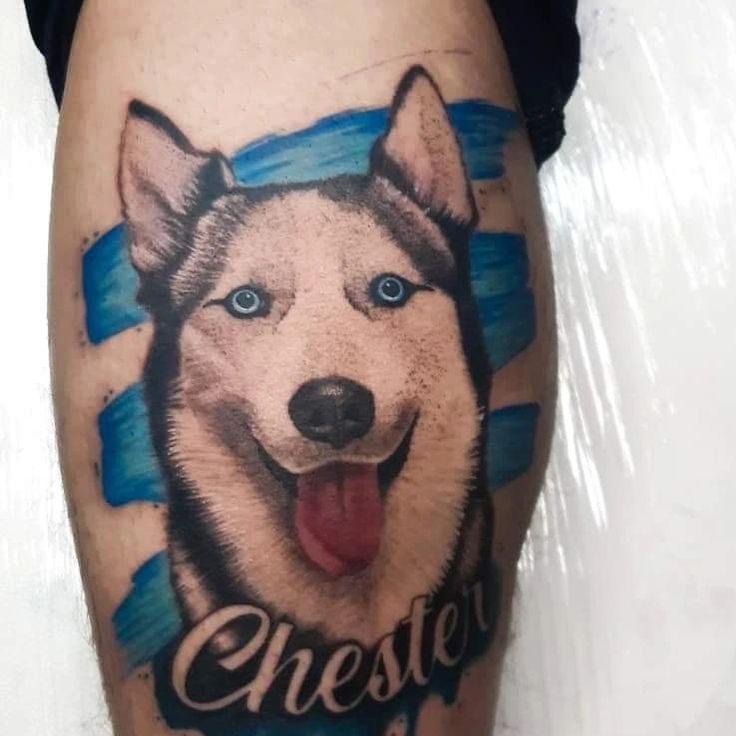 Husky Tattoo, husky tattoo ideas, siberian husky tattoo, small husky tattoo,  simple husky tattoo